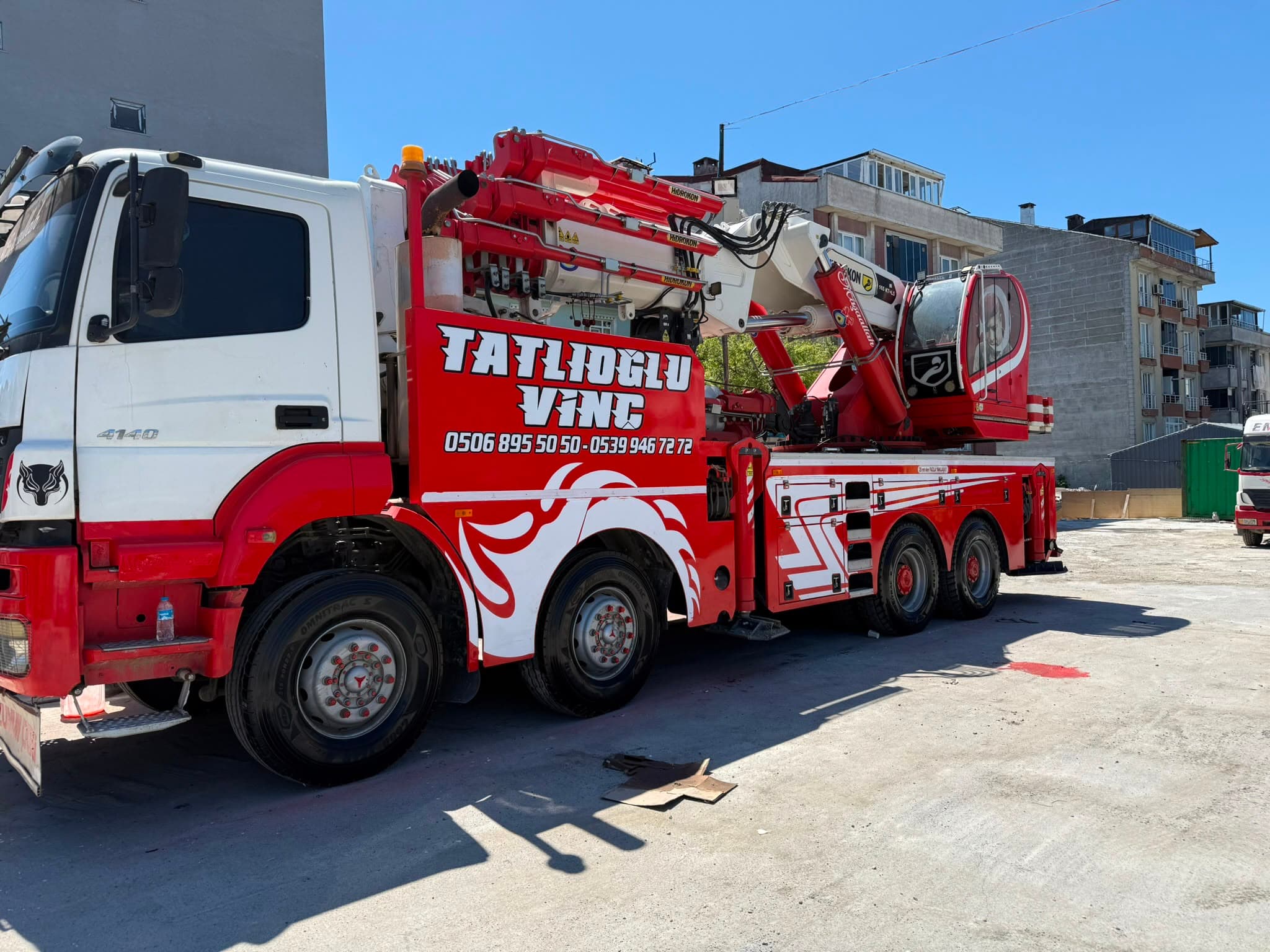 İstanbul mobil vinç kiralama aracı - Tatlıoğlu Vinç